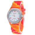 Filles de conception originale de diamants montres Silicone